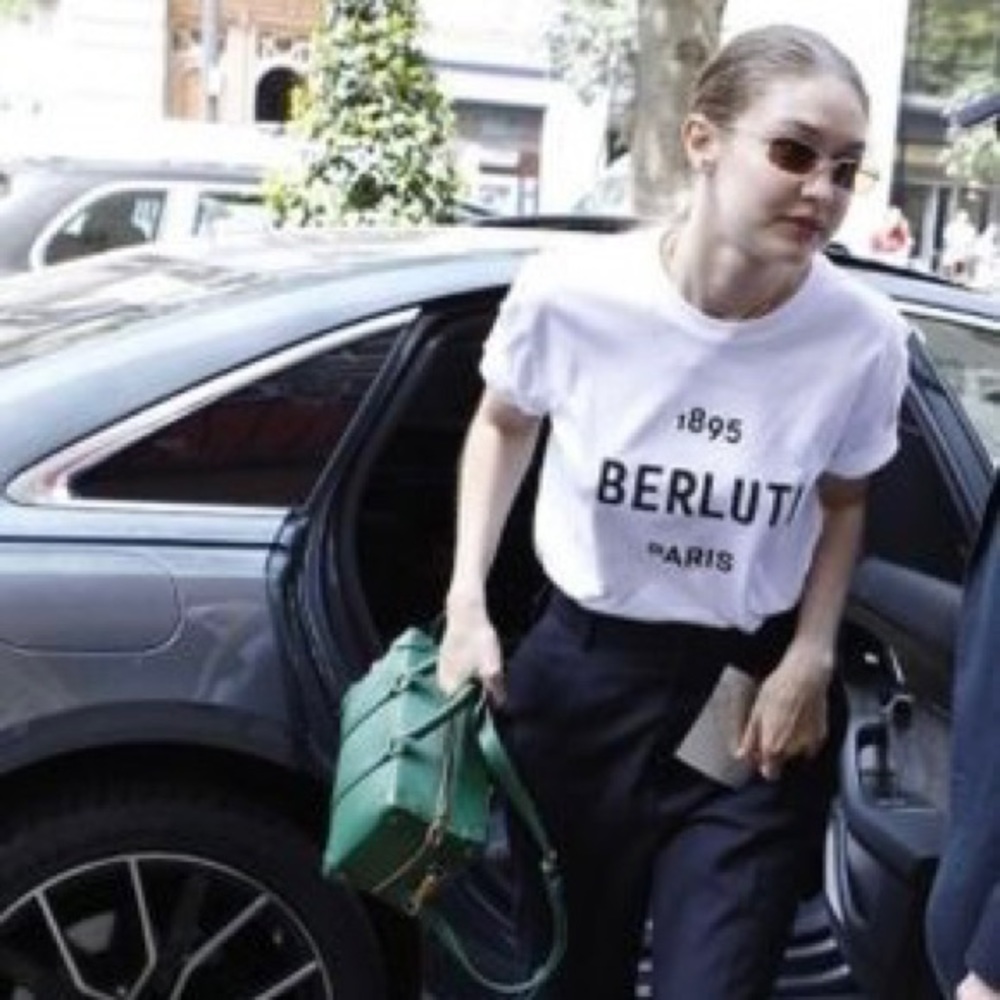 BERLUTI Embroidered Logo T-shirt - Picture 8 of 11